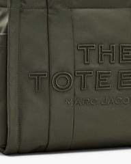The Puffy Nylon Medium Tote Bag Army Green - Marc Jacobs