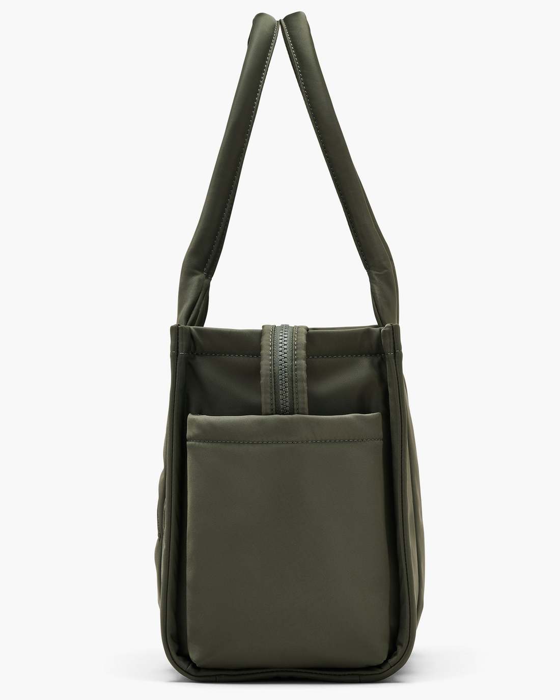 The Puffy Nylon Medium Tote Bag Army Green - Marc Jacobs