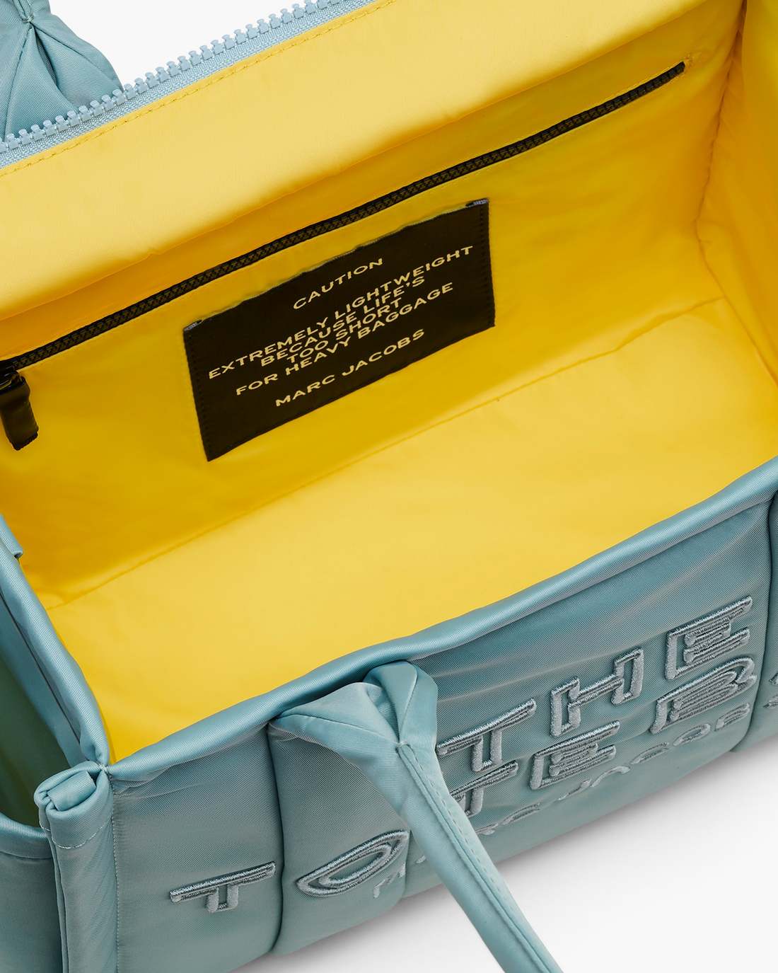 The Puffy Nylon Medium Tote Bag Sky Blue - Marc Jacobs