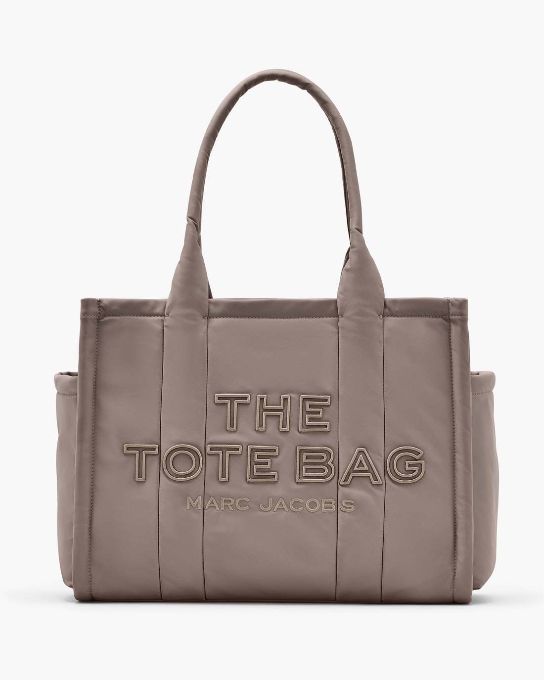 The Puffy Nylon Large Tote Bag Cement - Marc Jacobs