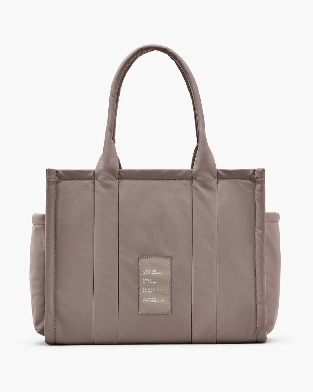 The Puffy Nylon Large Tote Bag Cement - Marc Jacobs