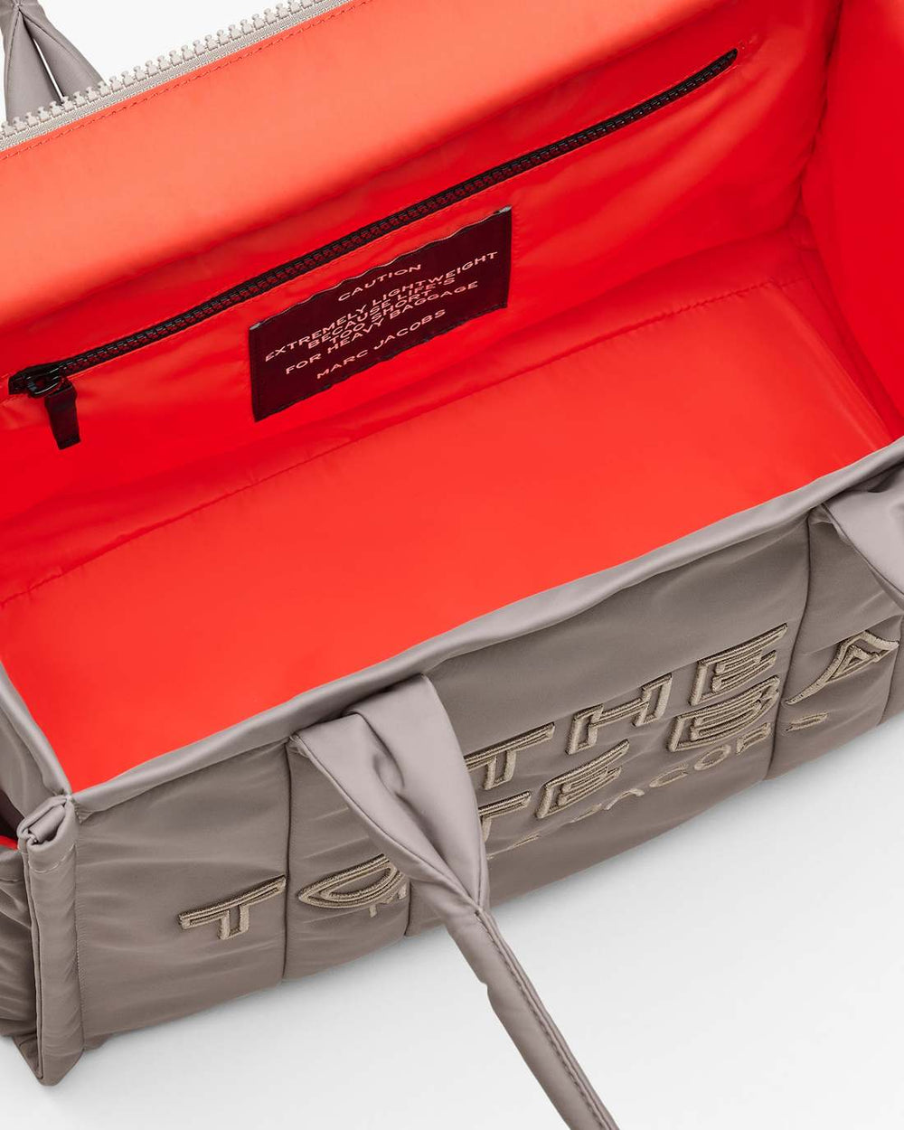 The Puffy Nylon Large Tote Bag Cement - Marc Jacobs