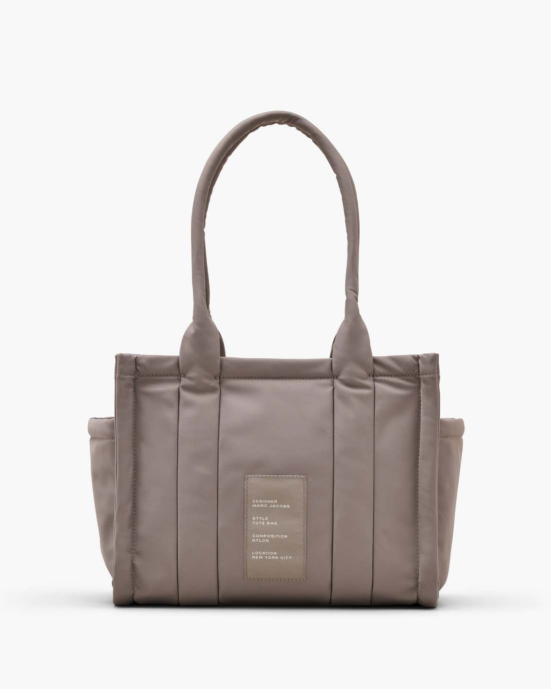 The Puffy Nylon Medium Tote Bag Cement - Marc Jacobs