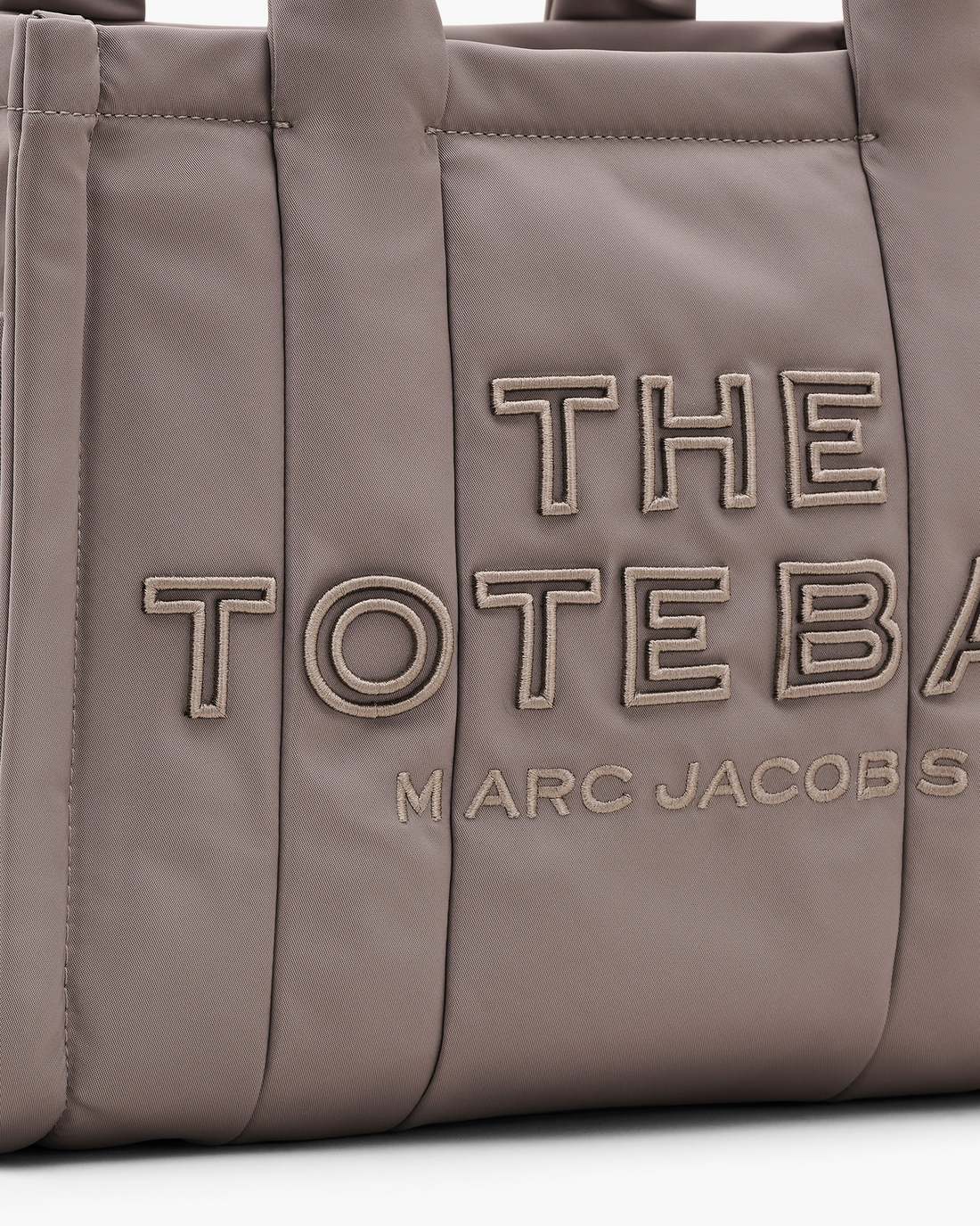 The Puffy Nylon Medium Tote Bag Cement - Marc Jacobs