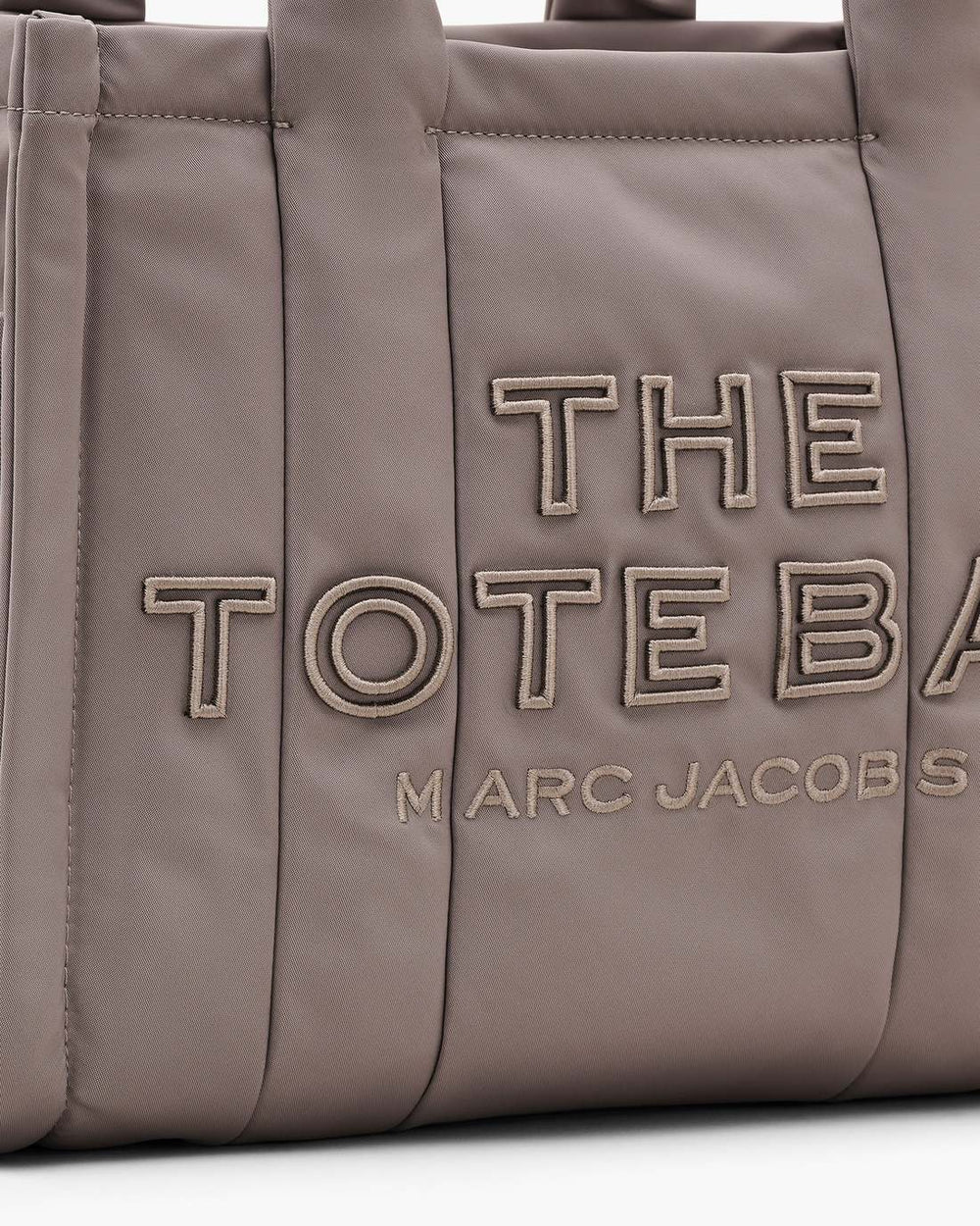 The Puffy Nylon Medium Tote Bag Cement - Marc Jacobs