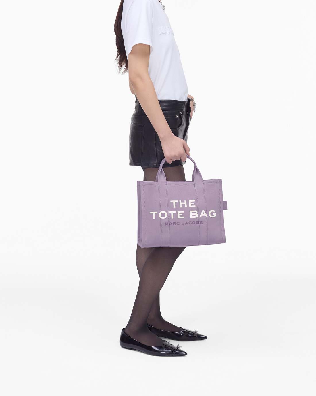 The Canvas Medium Tote Bag Lilac - Marc Jacobs