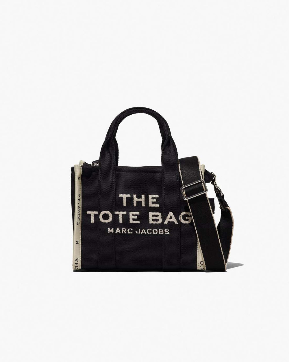 The Jacquard Small Tote Bag Black - Marc Jacobs