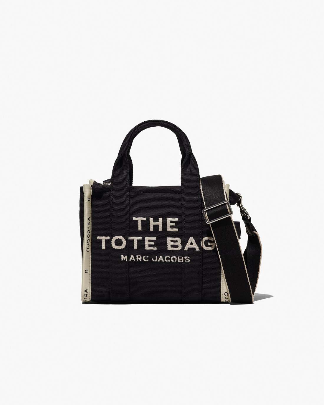 The Jacquard Small Tote Bag Black - Marc Jacobs
