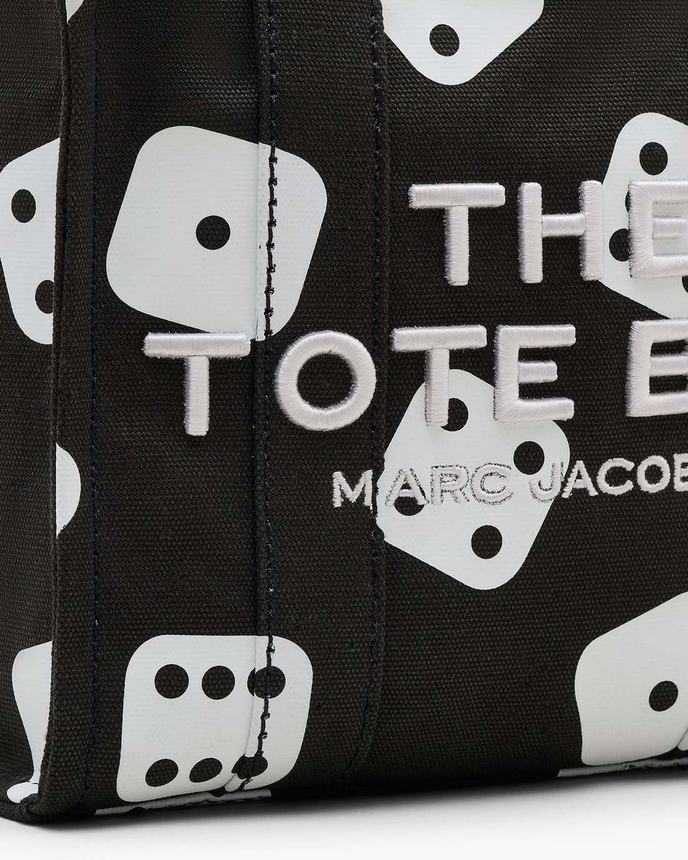 Derrick Adams X Marc Jacobs Canvas Small Tote Bag Black/White - Marc Jacobs