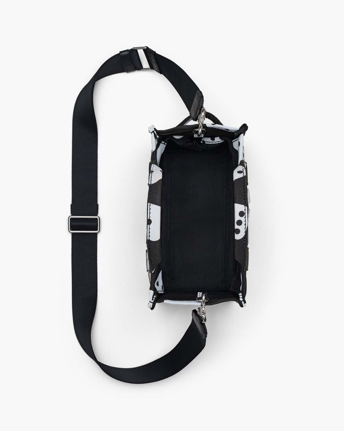 Derrick Adams X Marc Jacobs Canvas Small Tote Bag Black/White - Marc Jacobs