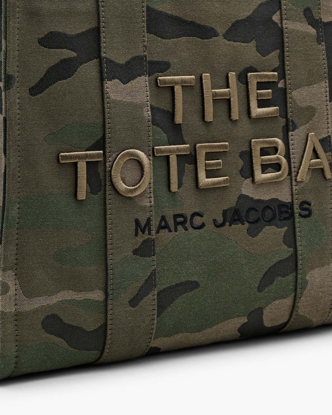 The Camo Jacquard Large Tote Bag Camo Multi - Marc Jacobs