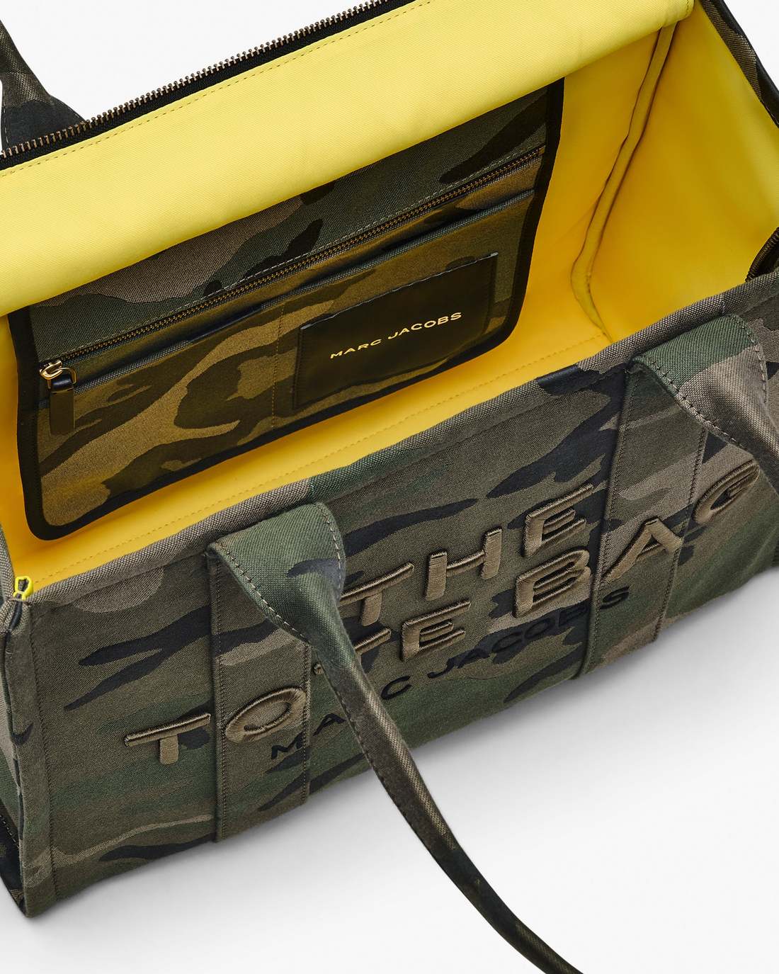 The Camo Jacquard Large Tote Bag Camo Multi - Marc Jacobs