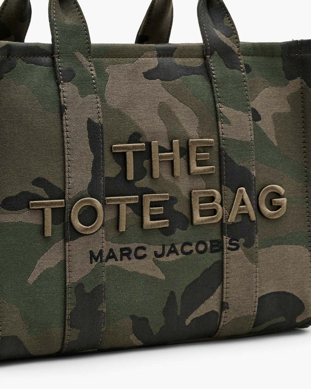 The Camo Jacquard Medium Tote Bag Camo Multi - Marc Jacobs