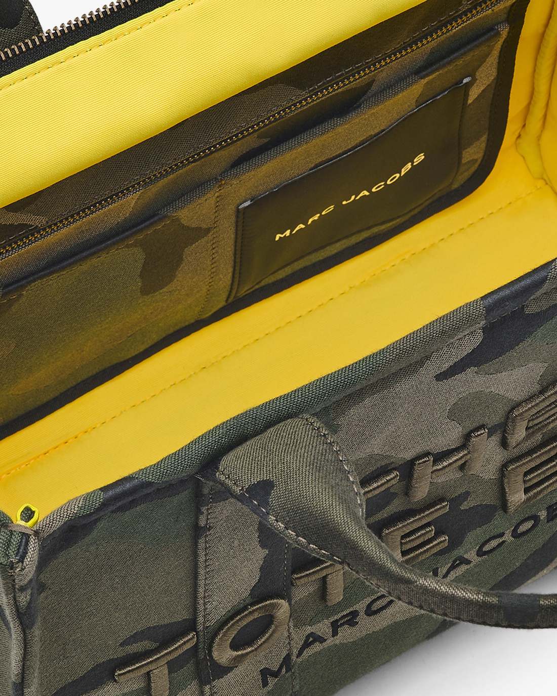 The Camo Jacquard Medium Tote Bag Camo Multi - Marc Jacobs