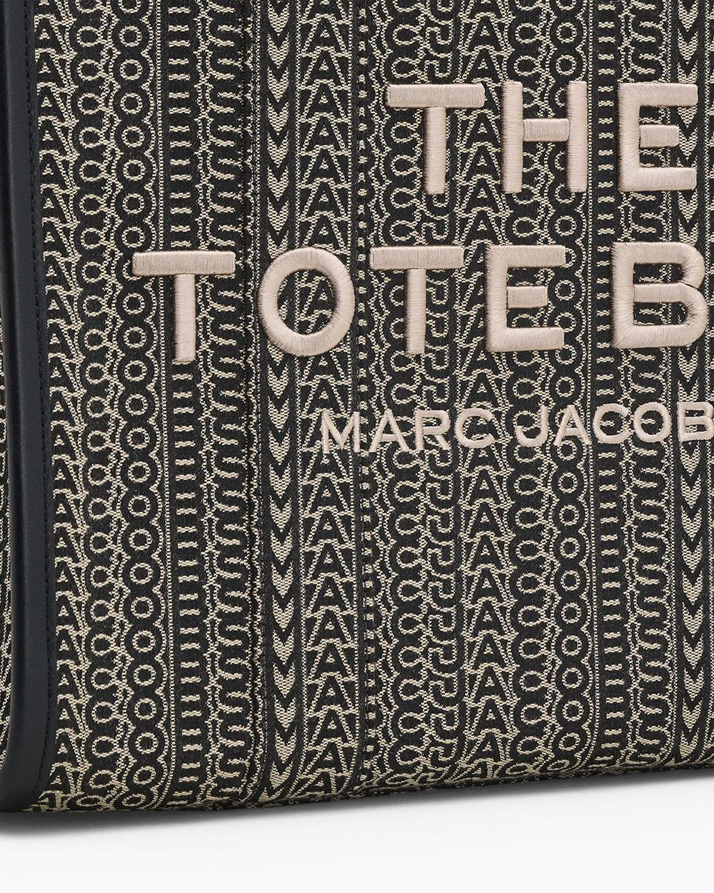 The Monogram Jacquard Large Tote Bag Beige Multi - Marc Jacobs