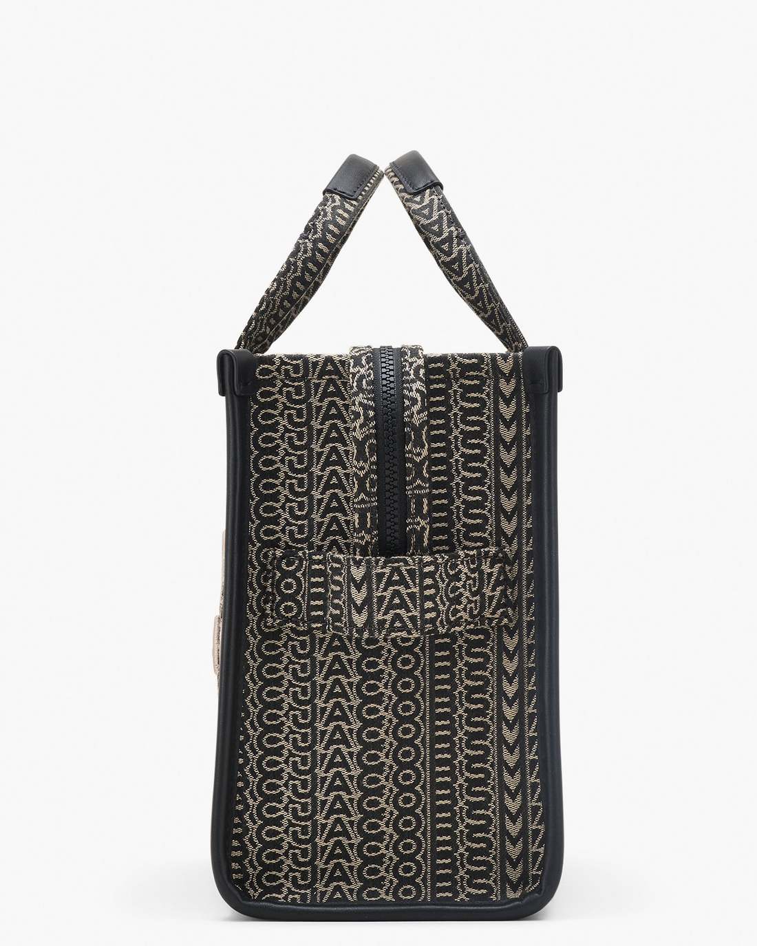 The Monogram Jacquard Medium Tote Bag Beige Multi - Marc Jacobs