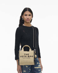 The Jacquard Small Tote Bag Warm Sand - Marc Jacobs