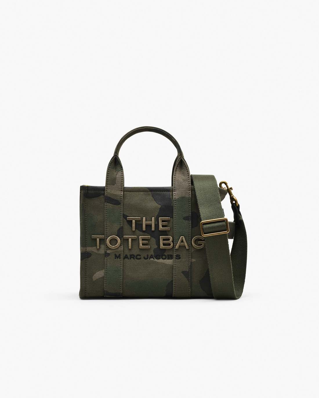 The Camo Jacquard Small Tote Bag Camo Multi - Marc Jacobs