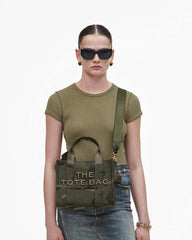 The Camo Jacquard Small Tote Bag Camo Multi - Marc Jacobs
