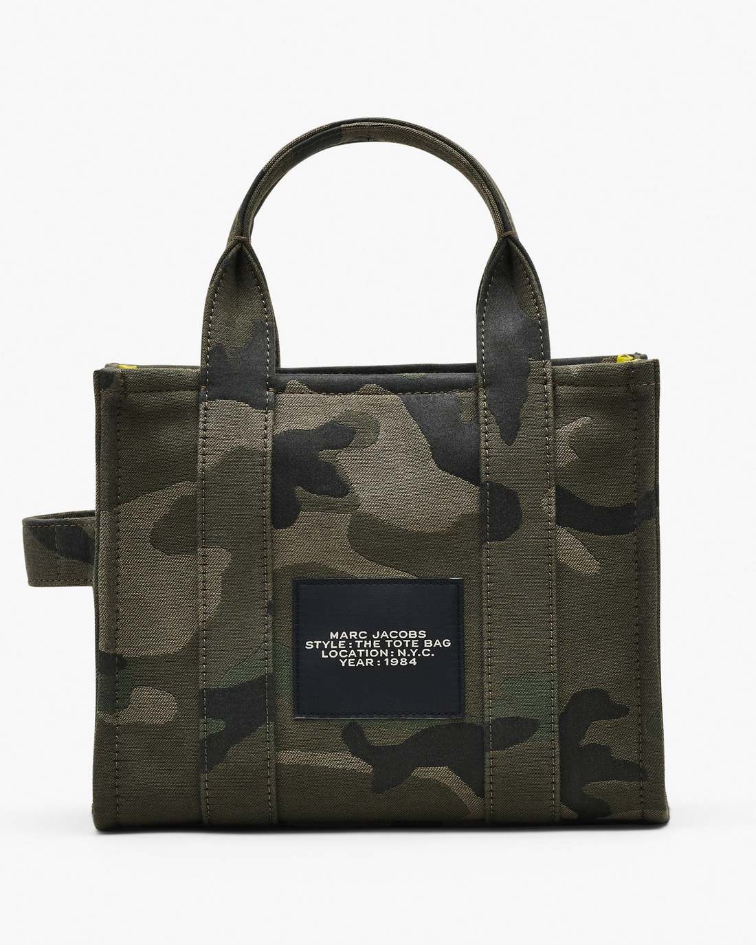 The Camo Jacquard Small Tote Bag Camo Multi - Marc Jacobs