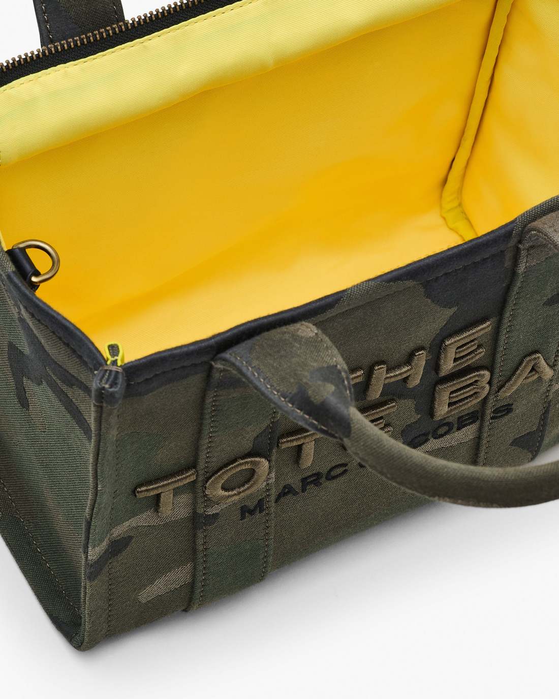 The Camo Jacquard Small Tote Bag Camo Multi - Marc Jacobs