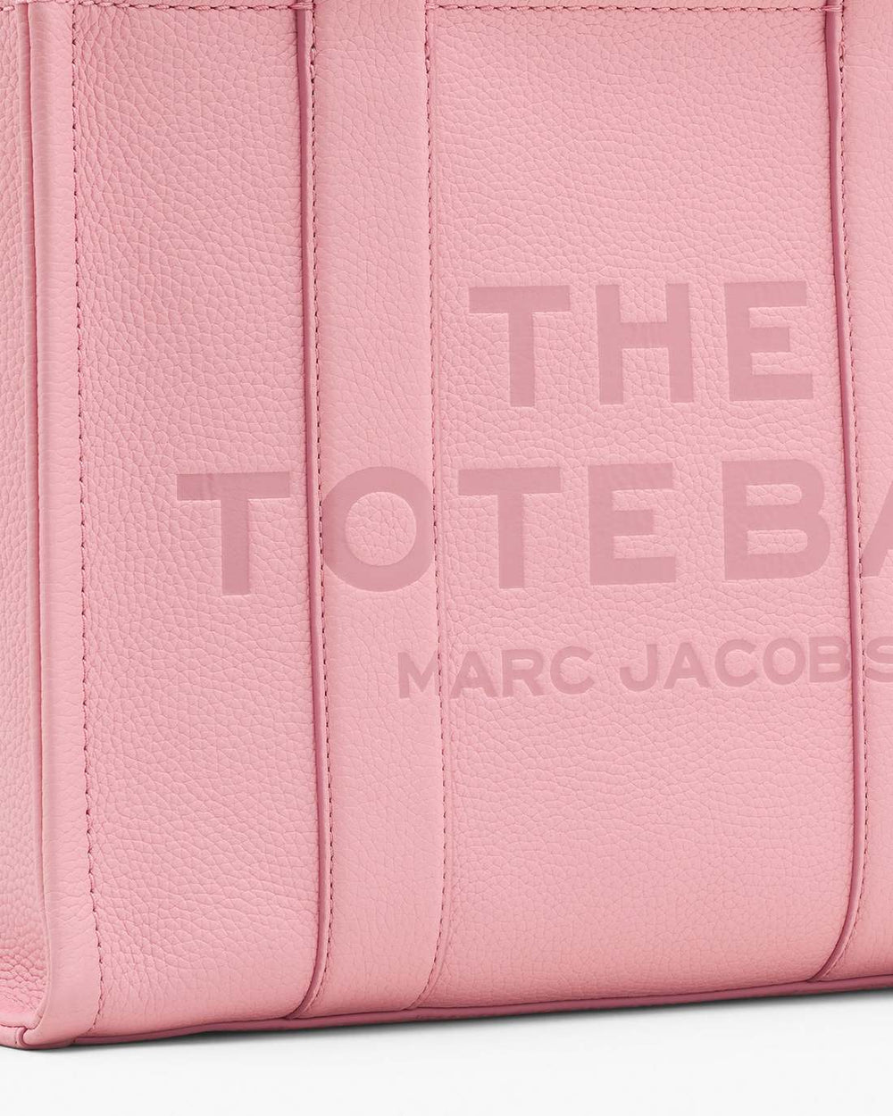 The Leather Medium Tote Bag Ribbon Pink - Marc Jacobs