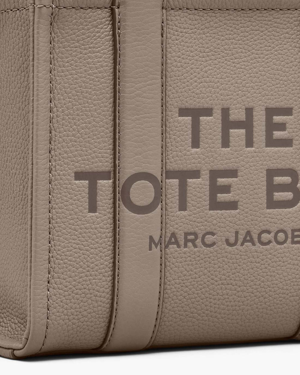 The Leather Small Tote Bag Cement - Marc Jacobs