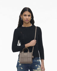 The Leather Crossbody Tote Bag Cement - Marc Jacobs