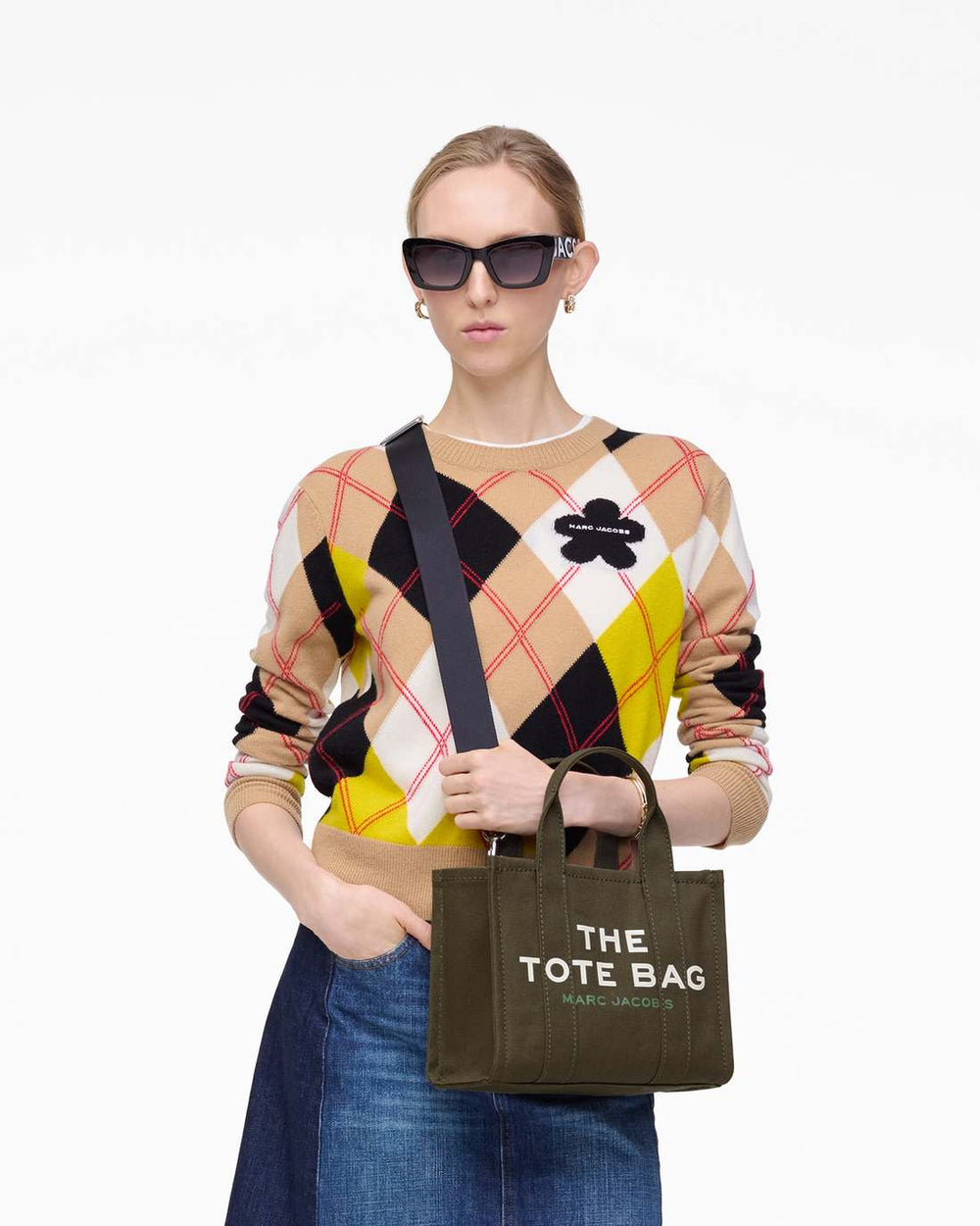 The Canvas Small Tote Bag Forest - Marc Jacobs