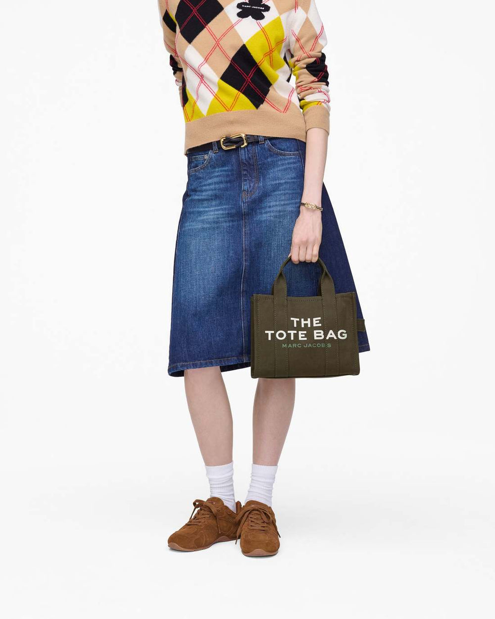 The Canvas Small Tote Bag Forest - Marc Jacobs