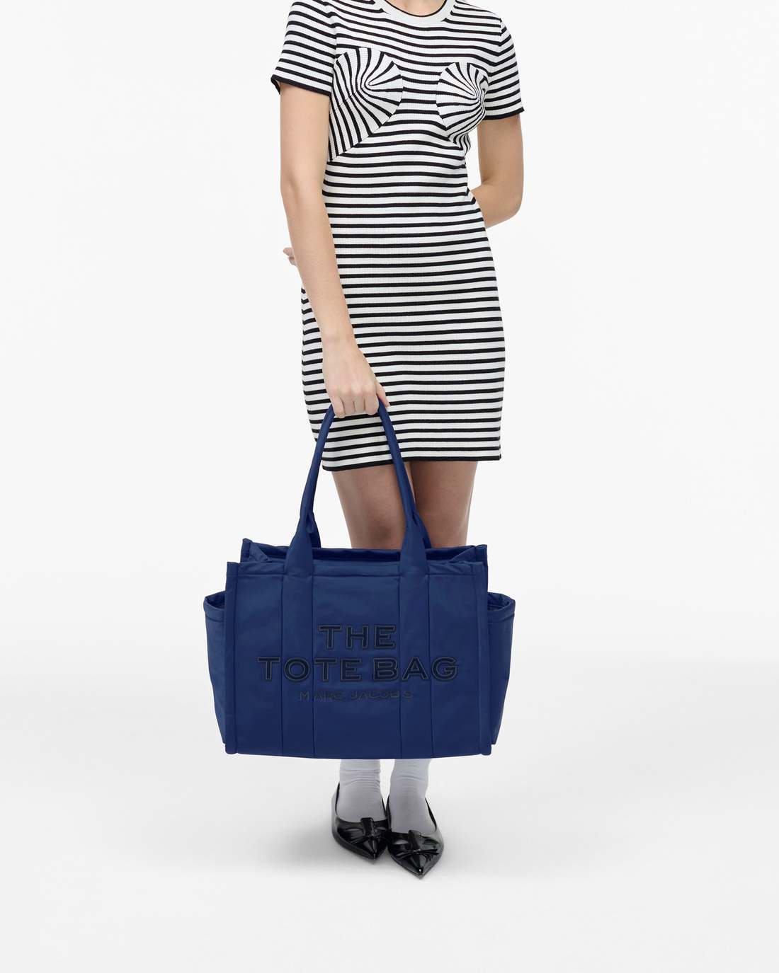 The Puffy Nylon Large Tote Bag Blue Sea - Marc Jacobs