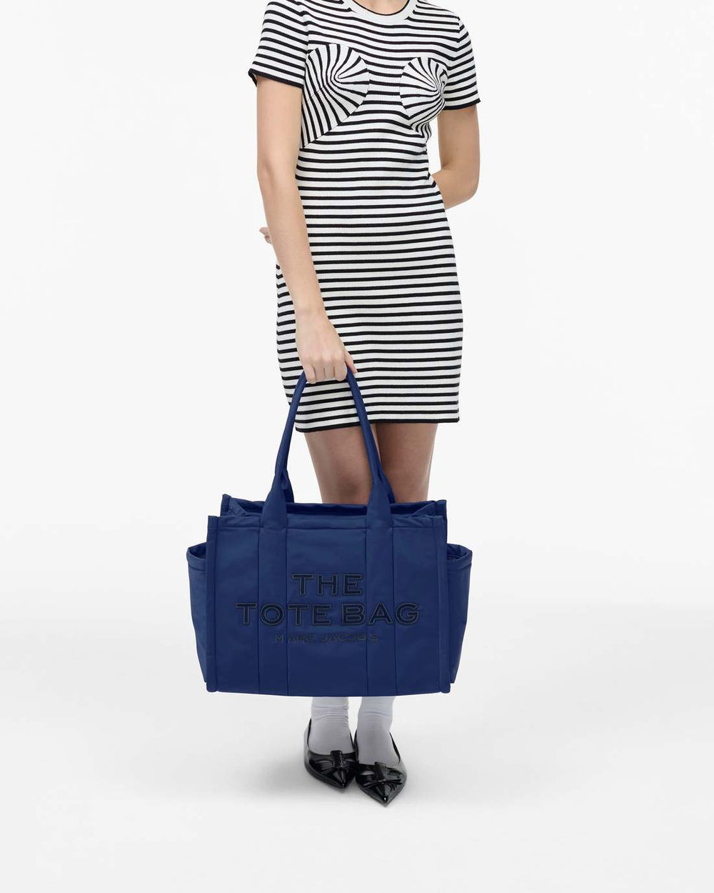 The Puffy Nylon Large Tote Bag Blue Sea - Marc Jacobs