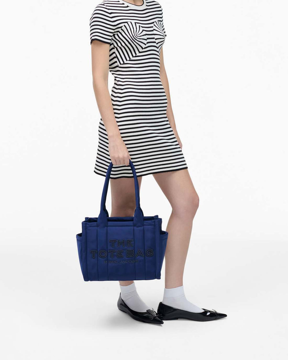 The Puffy Nylon Medium Tote Bag Blue Sea - Marc Jacobs
