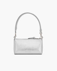 The Metallic Snapshot Convertible Shoulder Bag Silver - Marc Jacobs