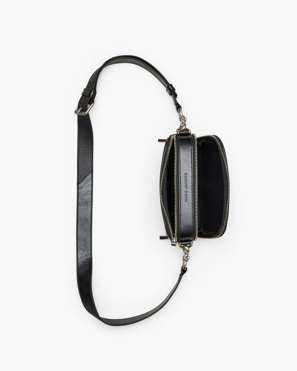 The Suede Patchwork Snapshot Black Multi - Marc Jacobs