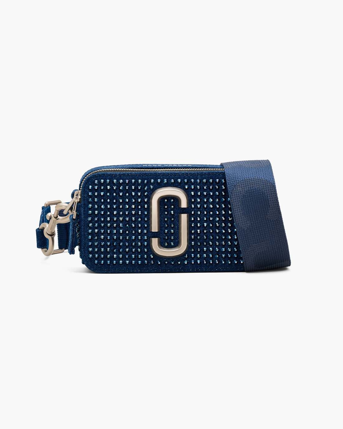 The Crystal Denim Snapshot Dark Wash Crystal - Marc Jacobs