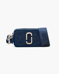 The Crystal Denim Snapshot Dark Wash Crystal - Marc Jacobs