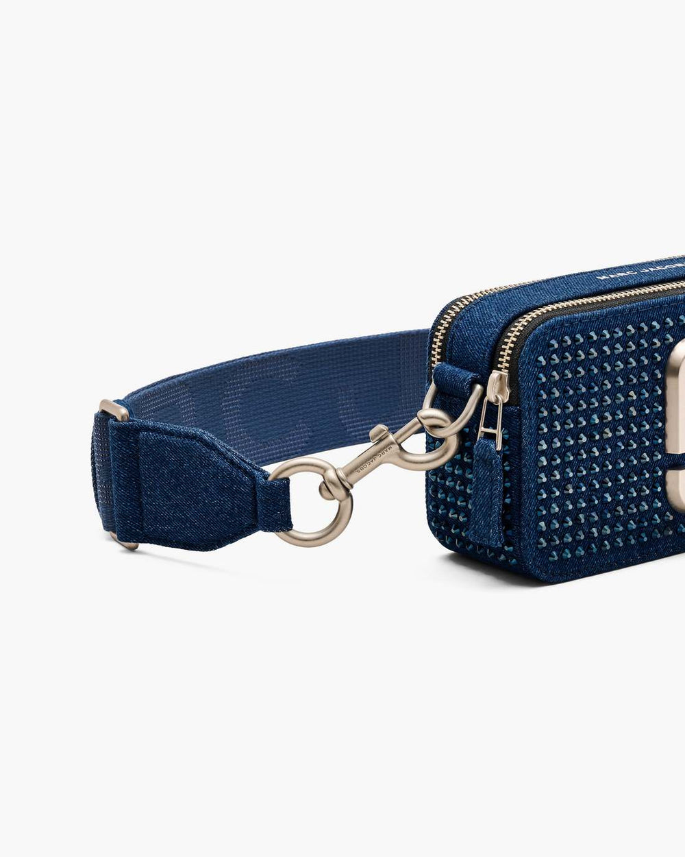 The Crystal Denim Snapshot Dark Wash Crystal - Marc Jacobs