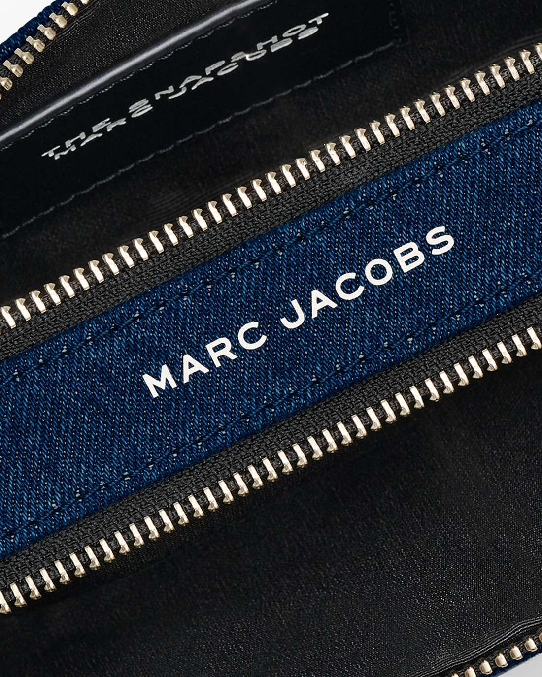 The Crystal Denim Snapshot Dark Wash Crystal - Marc Jacobs