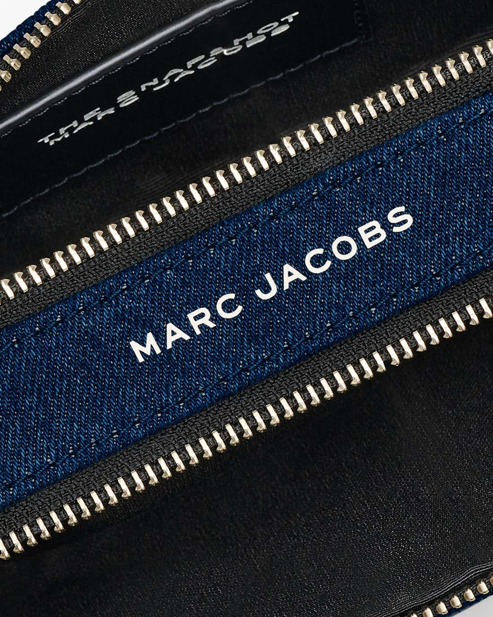 The Crystal Denim Snapshot Dark Wash Crystal - Marc Jacobs