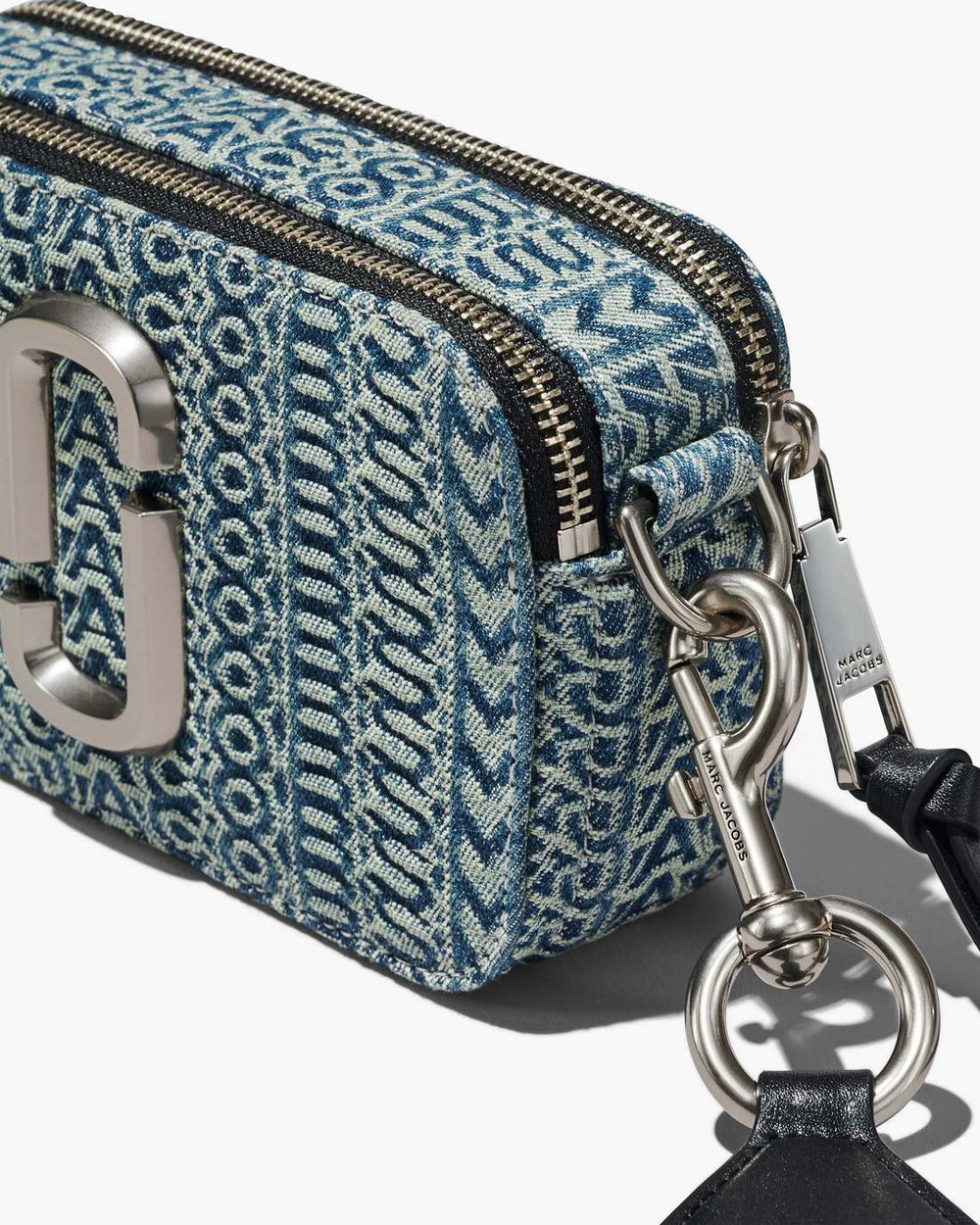 The Washed Monogram Denim Snapshot Sun Faded Denim - Marc Jacobs