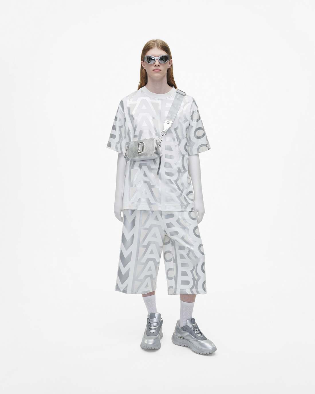 The Metallic Snapshot Dtm Silver - Marc Jacobs