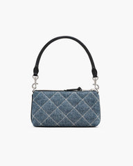 The Quilted Denim Snapshot Convertible Shoulder Bag Light Wash Indigo - Marc Jacobs