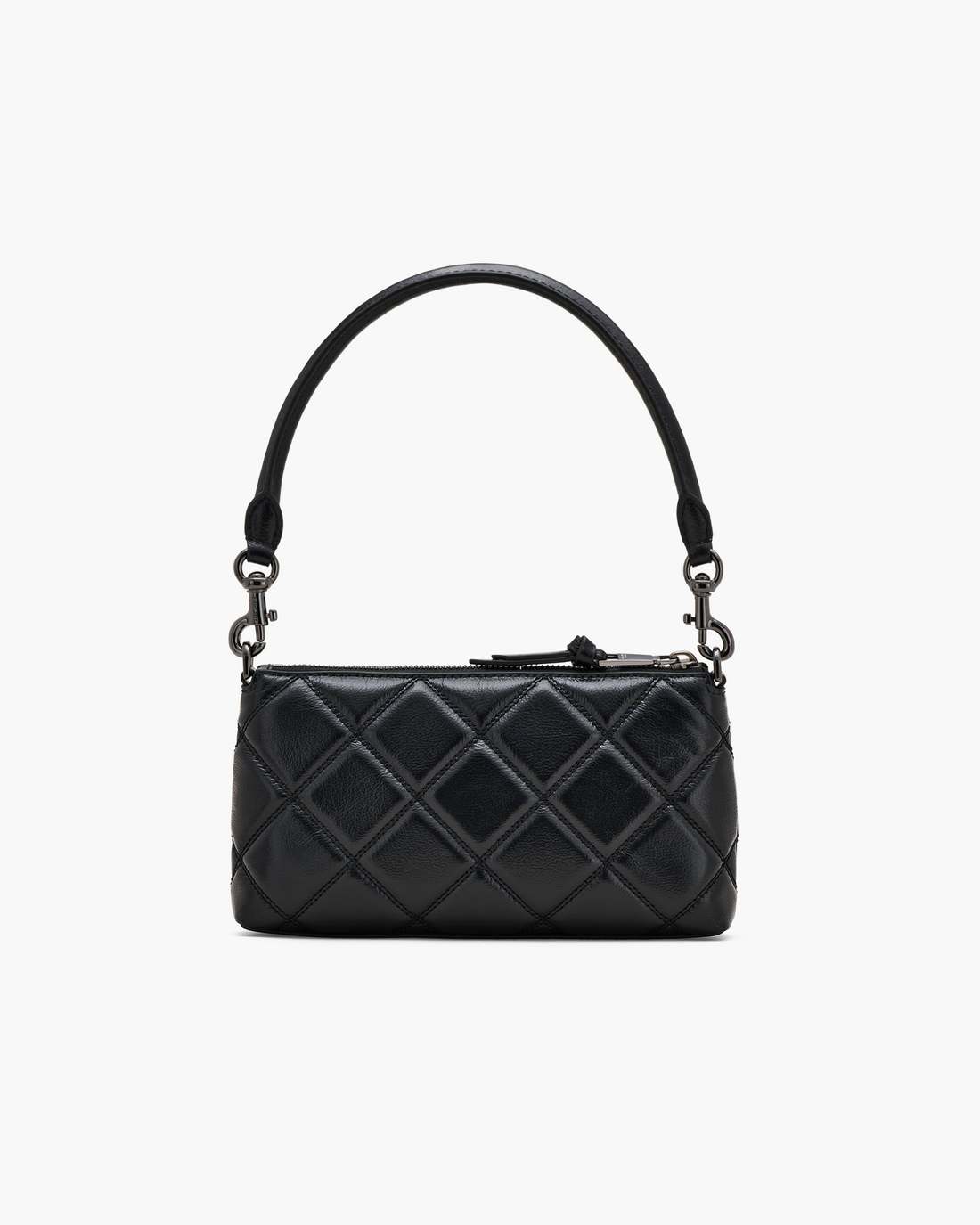 The Quilted Snapshot Convertible Shoulder Bag Black - Marc Jacobs