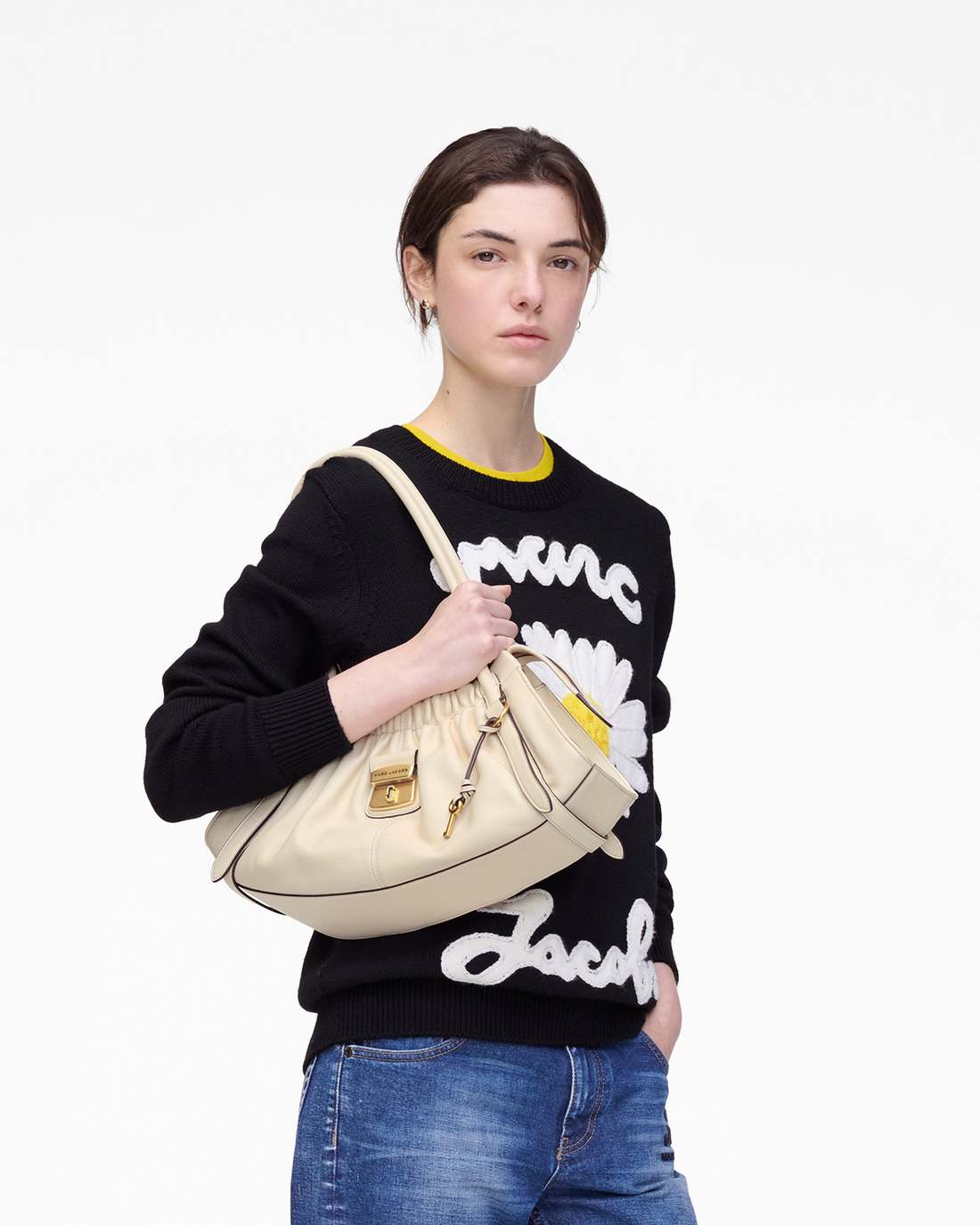 The Cristina Satchel Ivory - Marc Jacobs