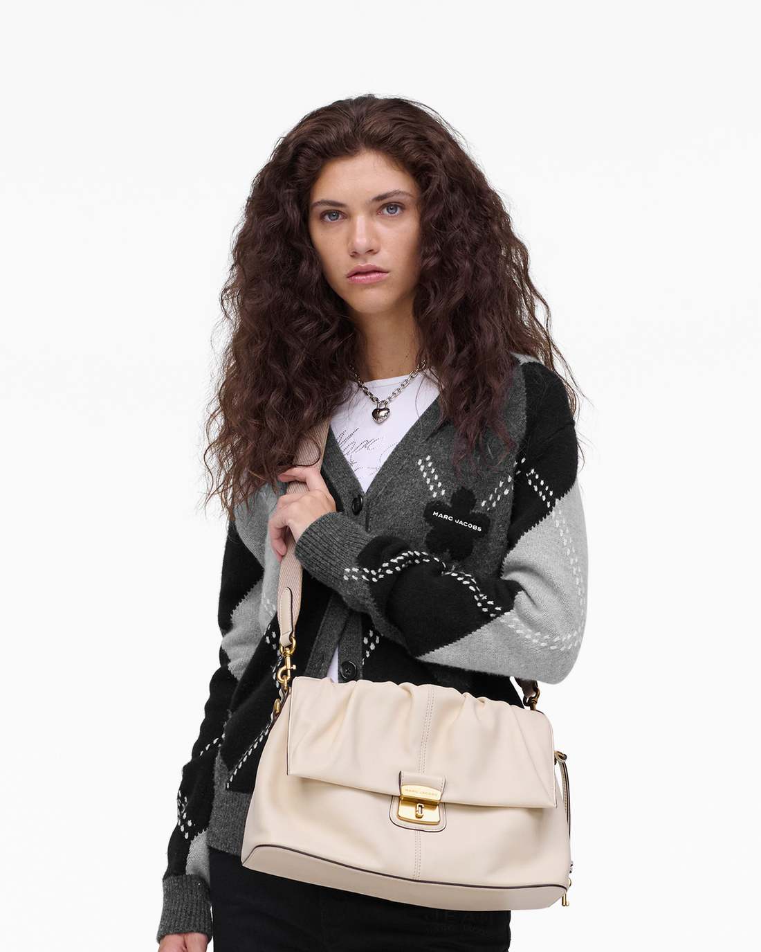 The Cristina Messenger Ivory - Marc Jacobs