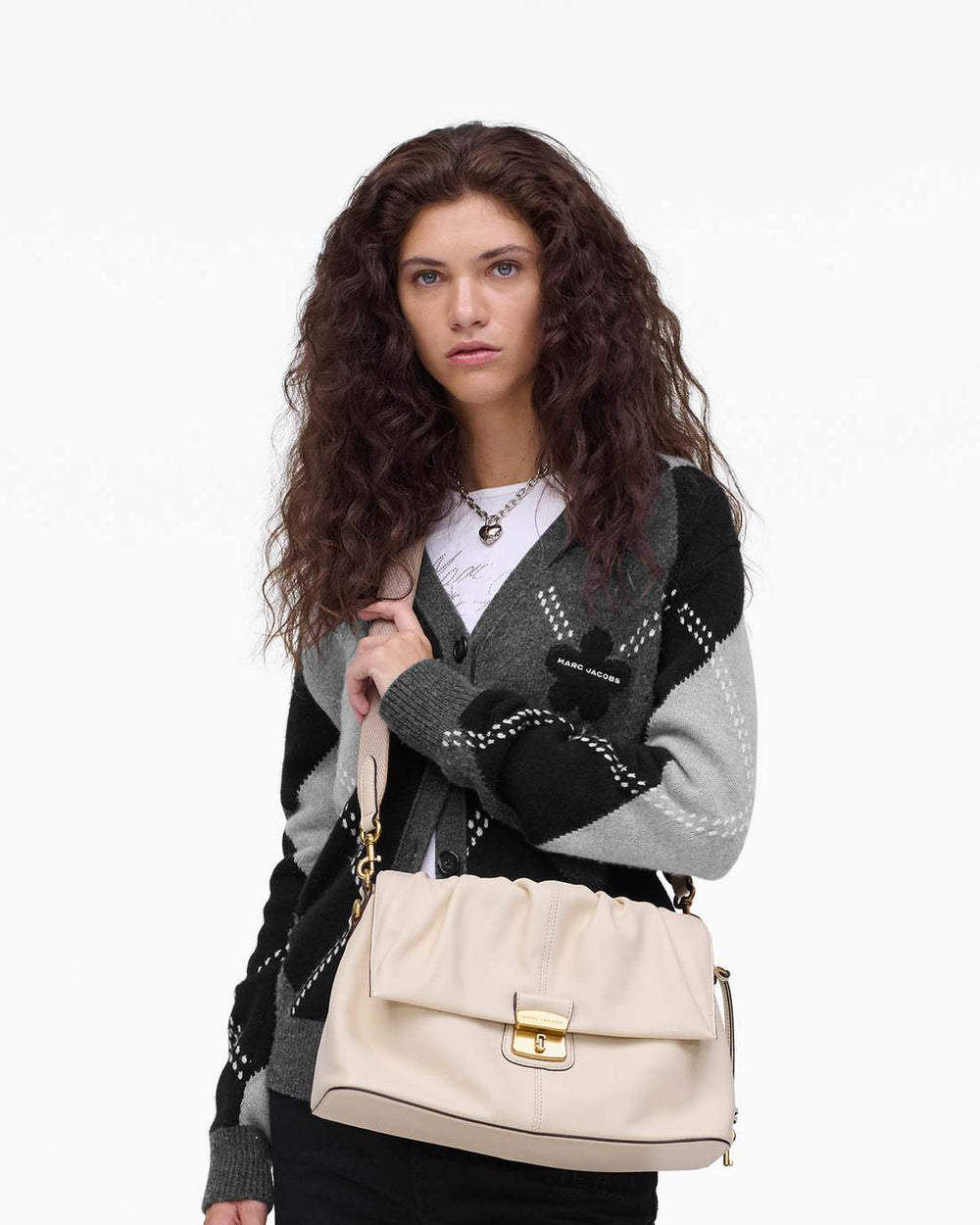 The Cristina Messenger Ivory - Marc Jacobs
