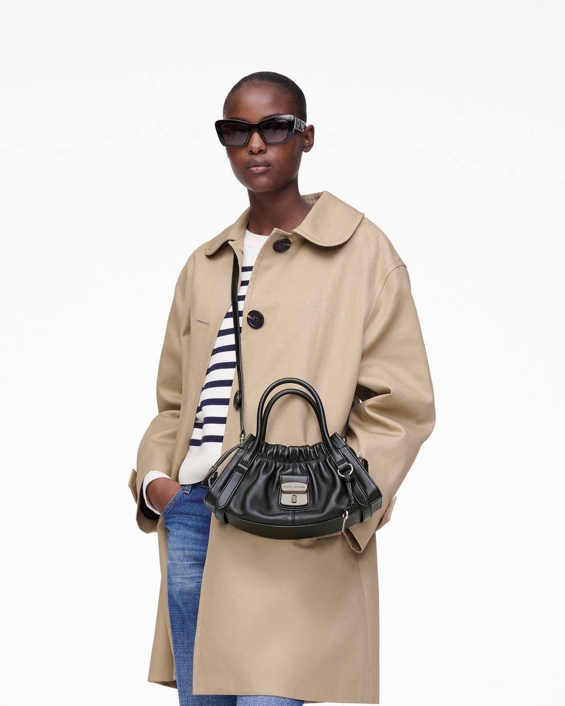 The Cristina Small Satchel Black - Marc Jacobs