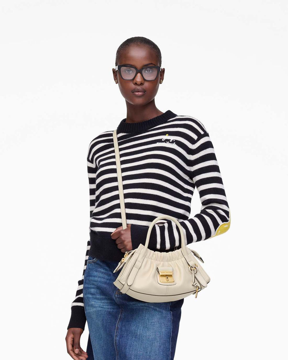 The Cristina Small Satchel Ivory - Marc Jacobs