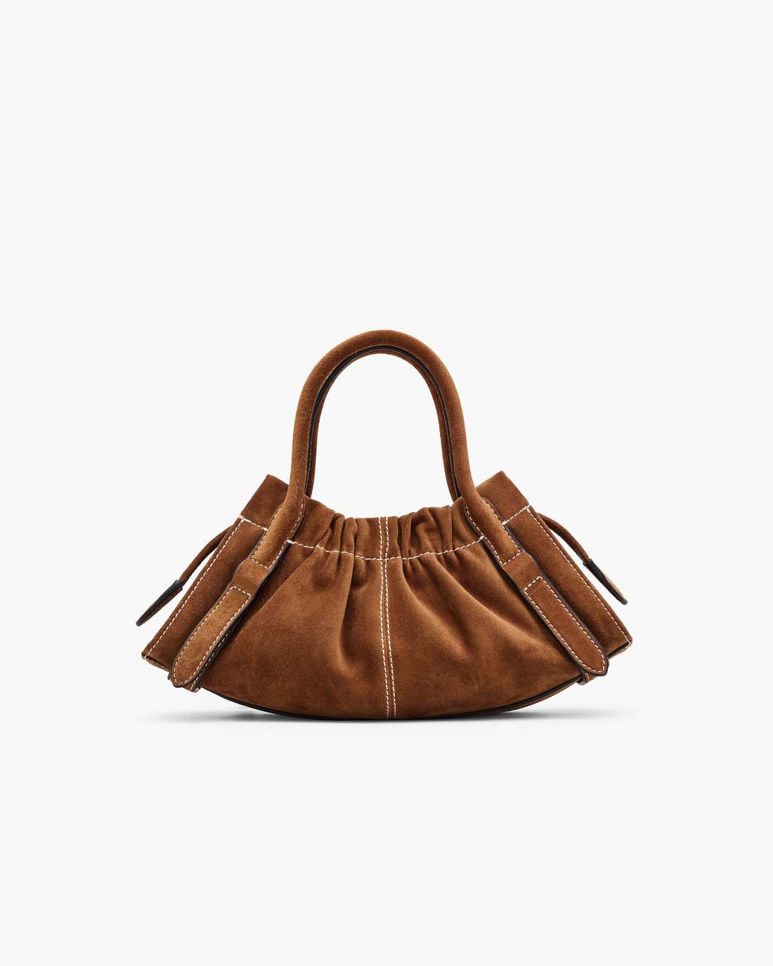 The Suede Cristina Small Satchel Copper - Marc Jacobs